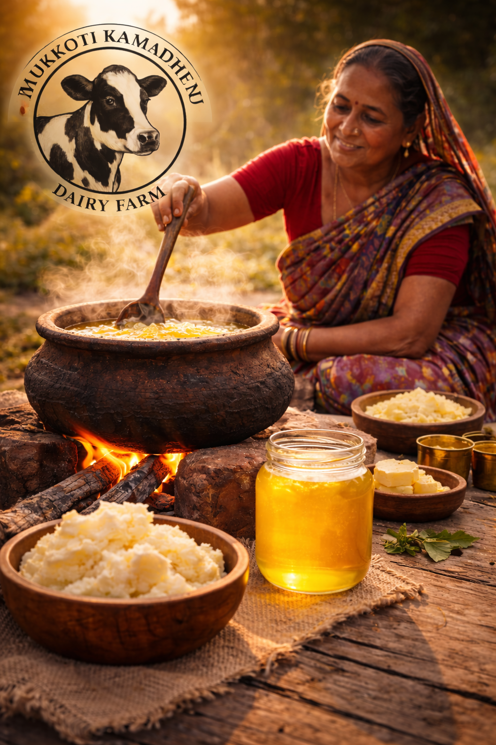 Traditional Ghee Preparation